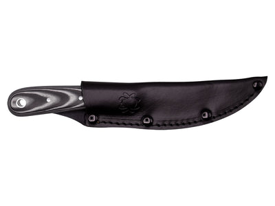 Spyderco Bow River FB46GP dettaglio lama flat 8Cr13MoV e manico G-10 stratificato Phil Wilson