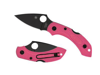 Spyderco Dragonfly 2 Frn Pink Plain Black Blade S30V C28FPPNS30VBK2 - foto 2