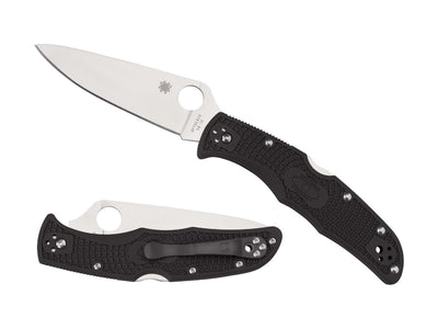 Spyderco Endura 4 C10FPBK 96 gr, Back Lock, clip 4 posizioni, Made in Japan