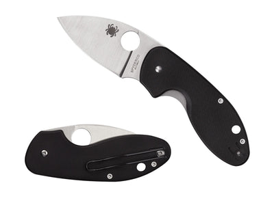 Spyderco Insistent C246GP Liner Lock, clip profonda reversibile Tip-Down