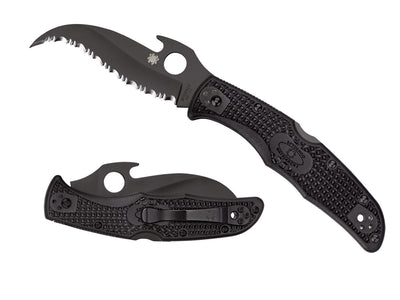 Spyderco Matriarch 2 C12SBBK2W Emerson Opener, Back Lock, Made in Japan