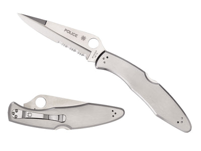 Spyderco Police C07PS 159 gr, Back Lock, clip Tip-Up/Down ambidestra, Made in Japan