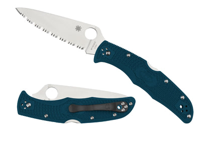 Spyderco Endura 4 C10FSK390 Back Lock, clip 4 posizioni, Made in Japan