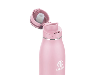 Dettaglio coperchio Fliplock bottiglia Takeya Actives 740 ml Blush