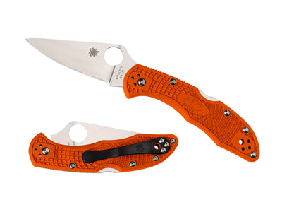 Spyderco Delica 4 C11FPOR 68 gr, Back Lock, clip 4 posizioni, Made in Japan