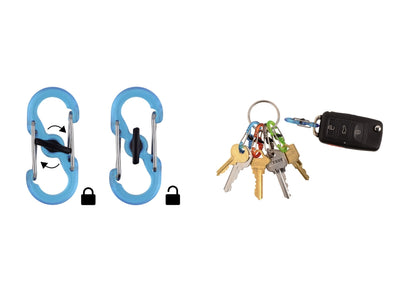 Niteize Keyring Locker S-Biner Plastic KRGP-11-R3 - foto 2