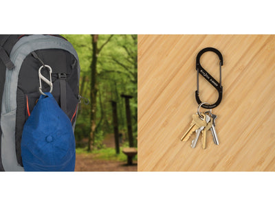 Niteize S-Biner Dual Carabiner #4 Ss Black SB4-03-01 - foto 2
