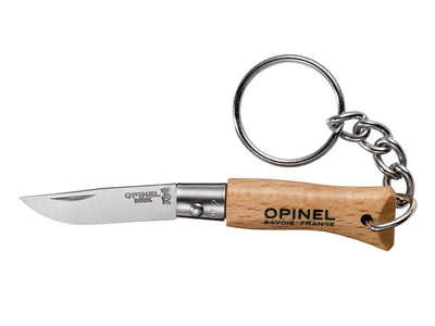 Opinel Tradizione N°02 Inox Portachiave "Natural" (000065)