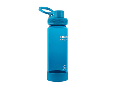 Bottiglia Takeya Tritan Sport 700 ml Champion Blue con beccuccio a prova di perdite e bocca larga