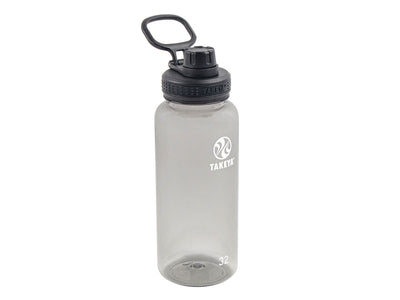 Bottiglia Takeya Tritan Spout 950 ml Stormy Black, plastica BPA-free con beccuccio a tenuta stagna