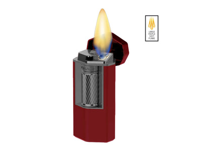 Xikar Accendisigari Meridian Triple Soft Flame (600RD) Red & Gunmetal - foto 2