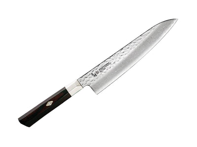 Mcusta Zanmai Supreme Hammered Gyuto 8.2" Cm.21 ZSH2B-4005DH