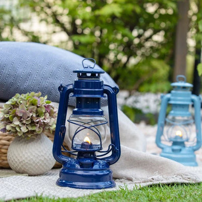 Feuerhand HURRICANE LANTERN BABY SPECIAL 276 (276-BLAU) Cobalt Blue
