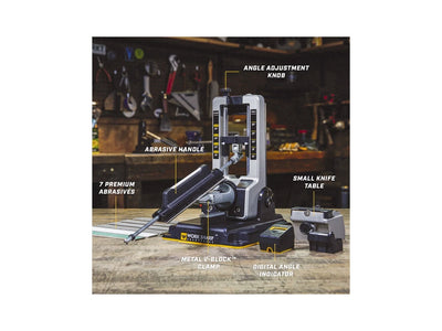 Work Sharp PRO PRECISION ADJUST KNIFE SHARPENER WSBCHPAJ-PRO-I