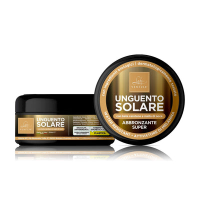 Unguento Solare - Abbronzante Super con Beta Carotene e Mallo di Noce - 150 ml