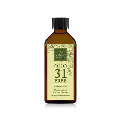 Olio 31 Erbe Krauterol dettaglio etichetta
