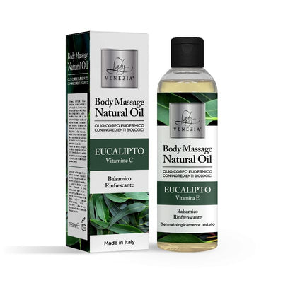 Body Massage Natural Oil - Eucalipto, balsamico e rinfrescante 250 ml