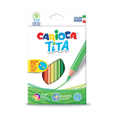 MATITE CARIOCA Tita 18 COLORI