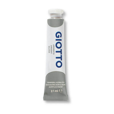 TEMPERA GIOTTO 21ml ARGENTO (6PZ)