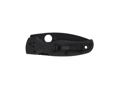 Spyderco SHAMAN FRN BLACK BLACK BLADE PLAIN C229PBBK