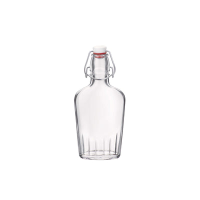 Bormioli Rocco Fiaschetta in Vetro con Tappo 25 cl 30 Pezzi