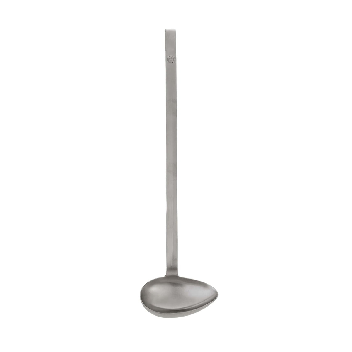 Paderno Cucchiaione Obliquo Chiuso Inox 11x7 cm Manico 37 cm
