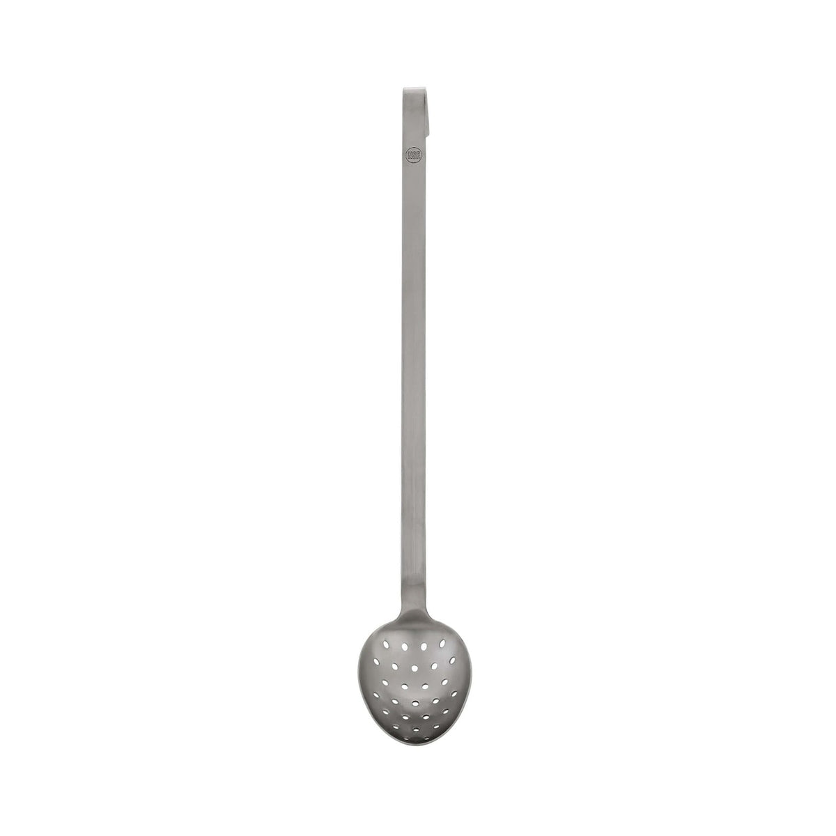 Paderno Cucchiaione Forato Inox 10x7 cm Manico 36 cm