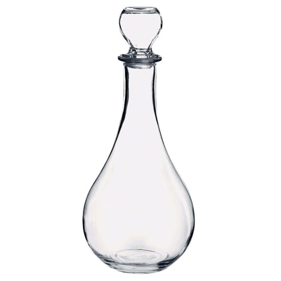 Loto Bottiglia Decanter in Vetro con Tappo in Vetro 1,27 Litri 6 Pezzi