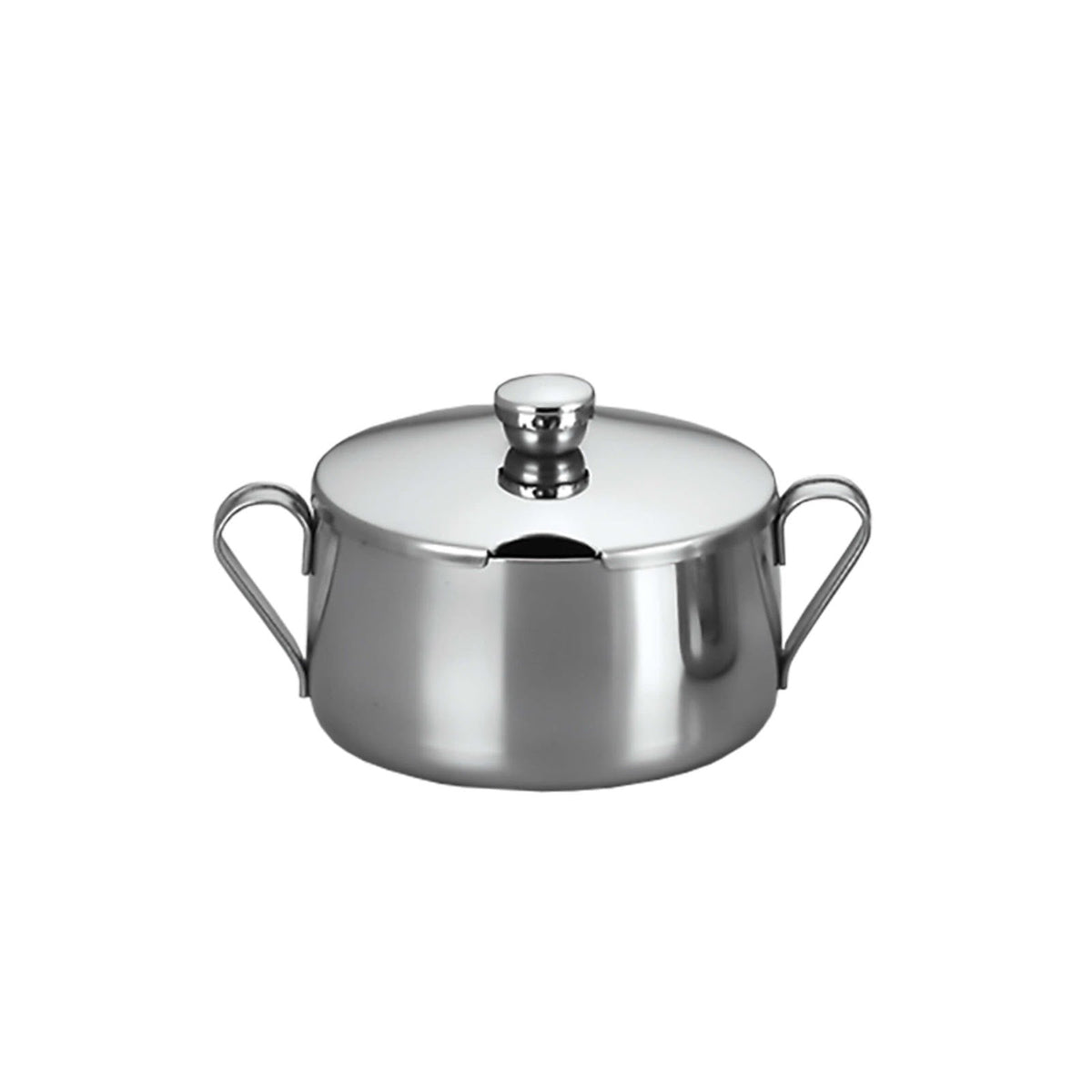 Zuccheriera Inox con Coperchio a Cerniera 40 cl