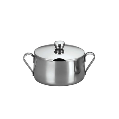 Zuccheriera Inox con Coperchio a Cerniera 40 cl