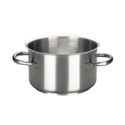 Paderno Serie 1000 Casseruola Alta 2 Manici Acciaio Inox Ø 28 cm 10,8 Litri