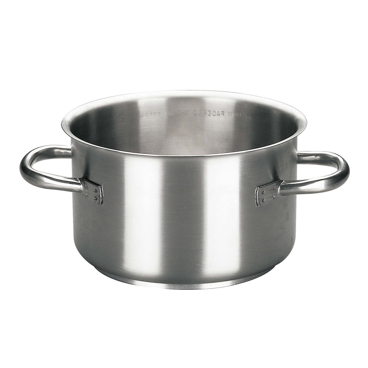 Paderno Serie 1000 Casseruola Alta 2 Manici Acciaio Inox Ø 45 cm 44 Litri