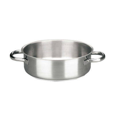 Paderno Serie 1000 Casseruola Bassa 2 Manici Acciaio Inox Ø 32 cm 9,2 Litri