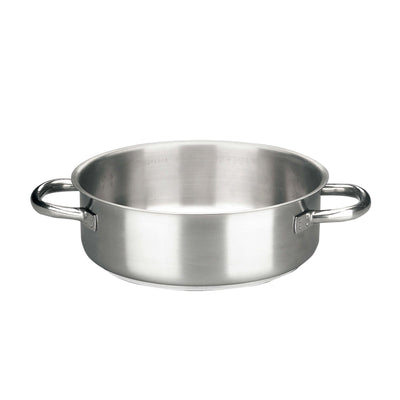 Paderno Serie 1000 Casseruola Bassa 2 Manici Acciaio Inox Ø 36 cm 13 Litri