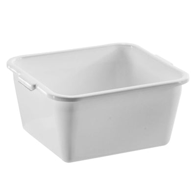 Bacinella Lavandino in Plastica Bianca 10 Litri