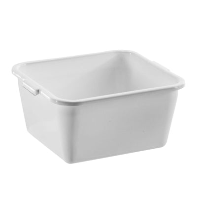 Bacinella Lavandino in Plastica Bianca 18 Litri