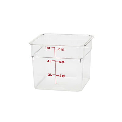 Cambro Contenitore Quadrato per Stoccaggio 5,7 L