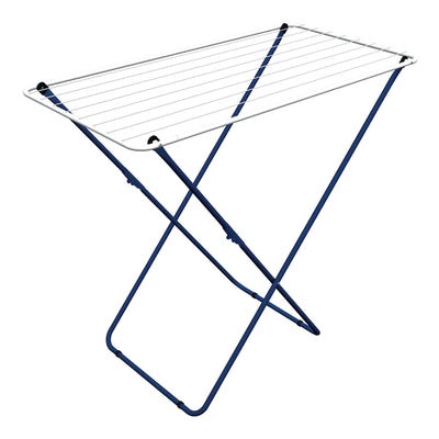 Stendibiancheria Inox Plastificato 105x55 cm H 96