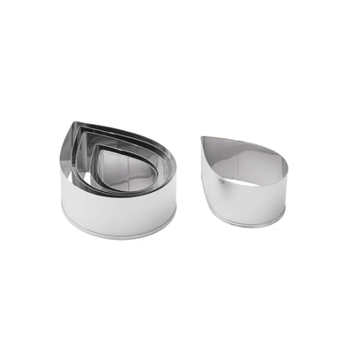 Paderno Formine Tagliapasta Goccia in Acciaio Inox Set 6 Pezzi