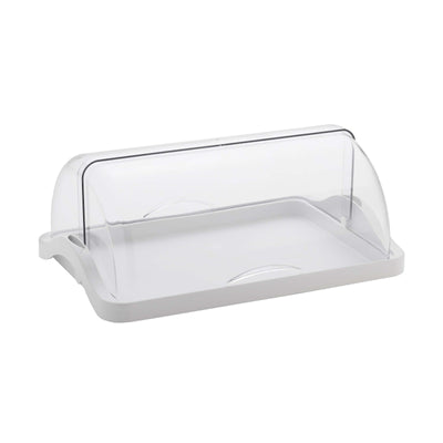 Guzzini Vetrinetta Copripaste Rettangolare Singola Bianca 44x33 cm H21