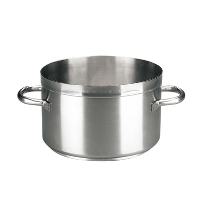 Paderno Serie 1100 Casseruola Alta 2 Manici Inox 28 cm 10,8 Litri
