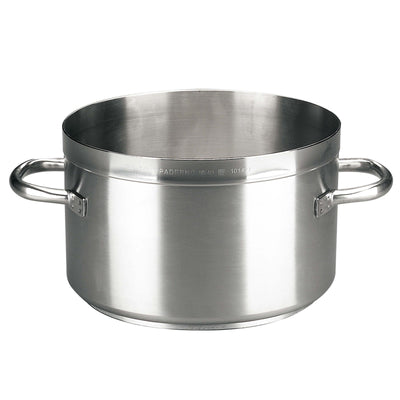 Paderno Serie 1100 Casseruola Alta 2 Manici Inox 50 cm 63 Litri
