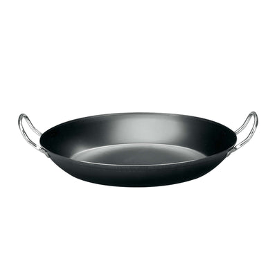 Paderno Paellera in Ferro 2 Manici per Induzione 34 cm