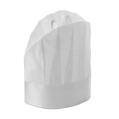 Cappello da Cuoco in Carta 30 cm 20 Pezzi