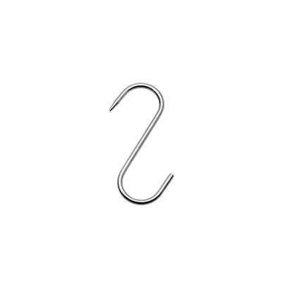 Gancio a S per Macelleria 8 cm 10 Pezzi