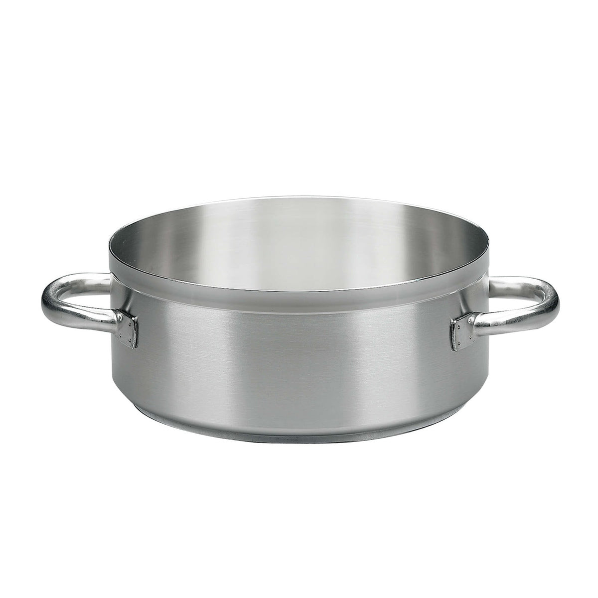 Paderno Serie 1100 Casseruola Bassa 2 Manici Acciaio Inox Ø 36 cm 14,2 Litri
