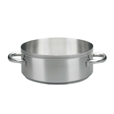 Paderno Serie 1100 Casseruola Bassa 2 Manici Acciaio Inox Ø 36 cm 14,2 Litri