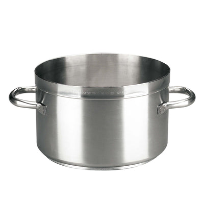 Paderno Casseruola Alta 2 Manici in Acciaio Inox Ø 45 cm H 27,5 cm 44 Litri