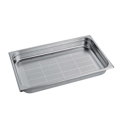 Bacinella Gastronorm GN 1/1 Inox Forata su Tutti i Lati H 6,5 cm 9 L