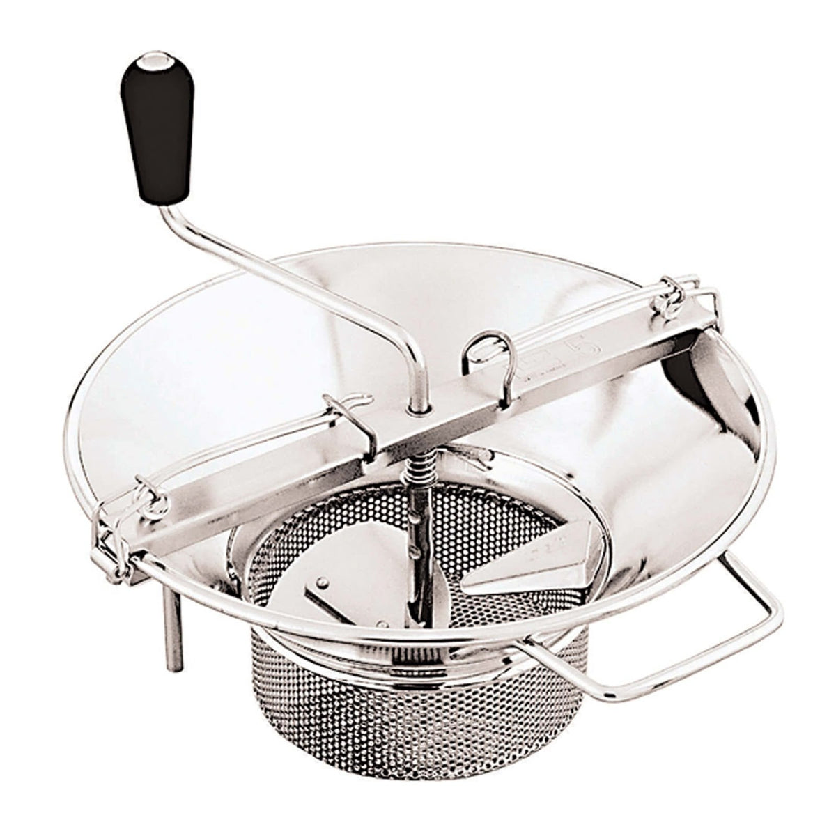 Paderno Passatutto Comunità Acciaio Inox Ø 37 cm con Griglia 3 mm